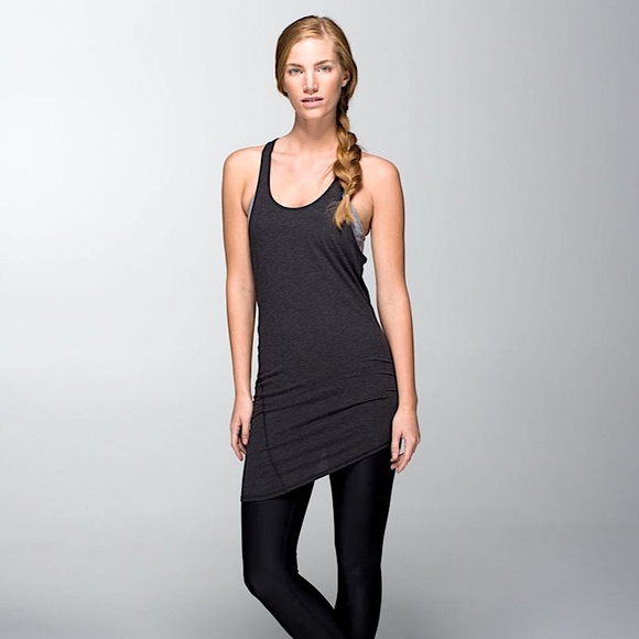 LULULEMON - Torque Tank top - Heathered Dark Grey - Size Small - Picture 2 of 16